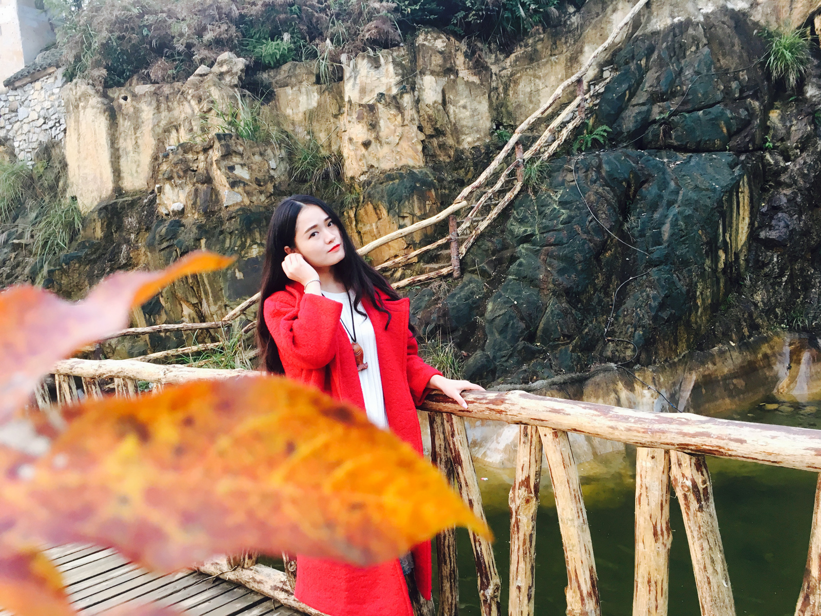 一往情深深几许？恰似深秋枫叶红（2016 在丰胜古镇）