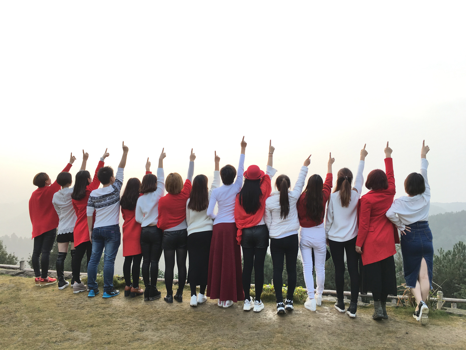 一往情深深几许？恰似深秋枫叶红（2016 在丰胜古镇）