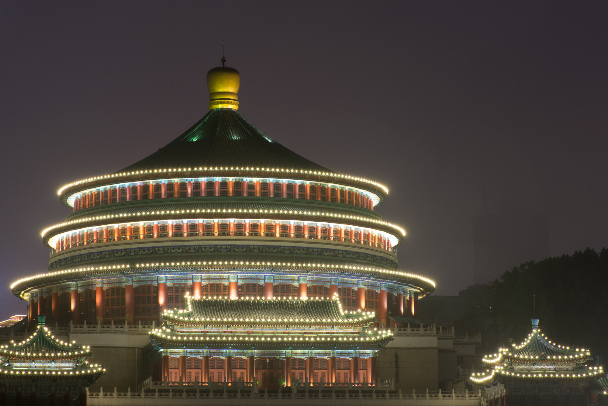 重庆大礼堂夜景