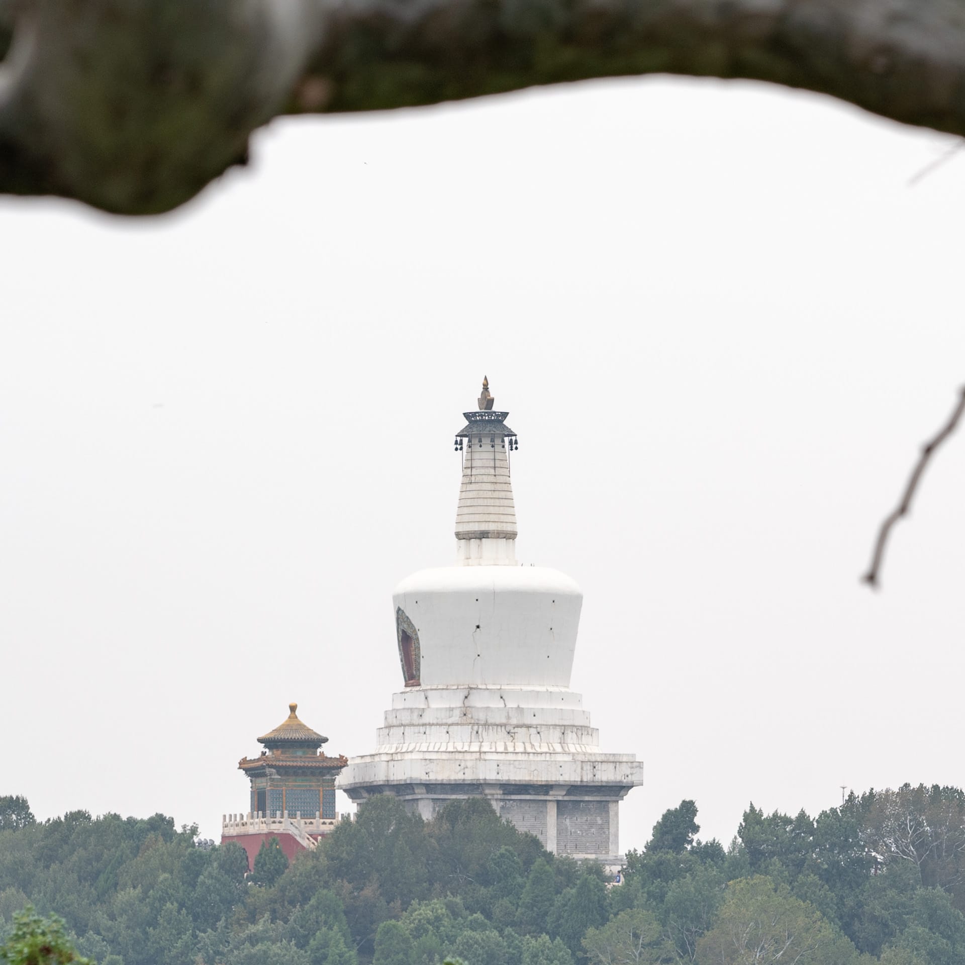 北海公园的白塔