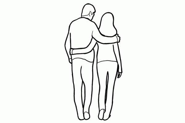 21 种经典情侣（夫妻）照拍照姿势参考