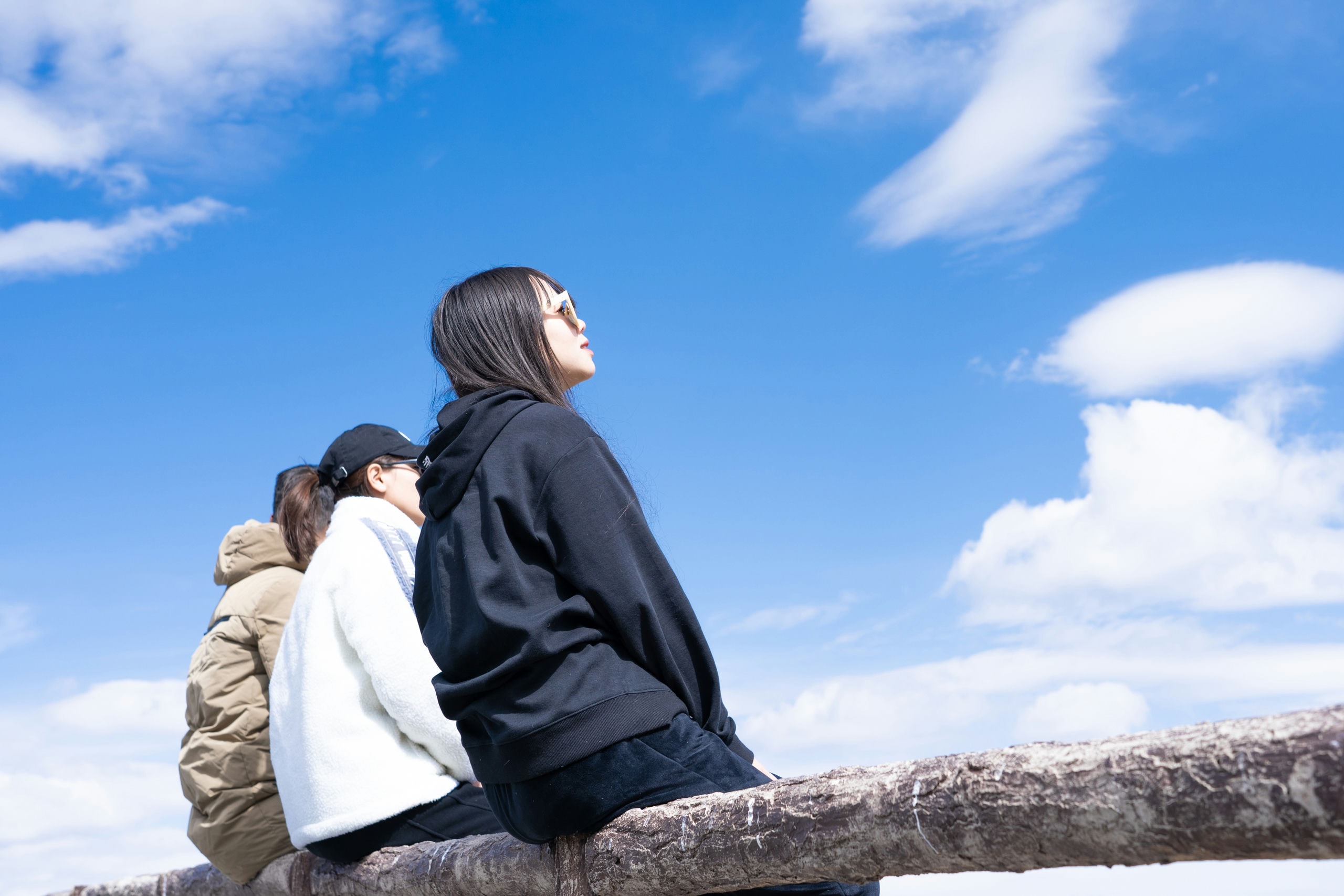 仰望天空之城，理塘