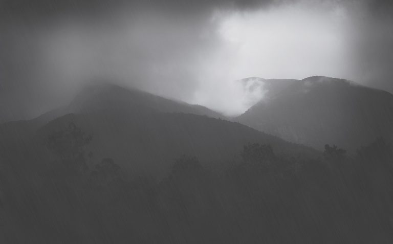 Rain in the Mountains