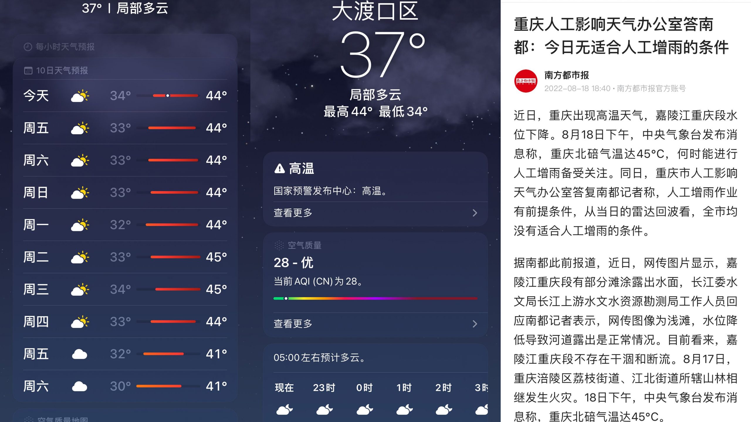 高温加疫情，重庆今年的夏天是真热啊！