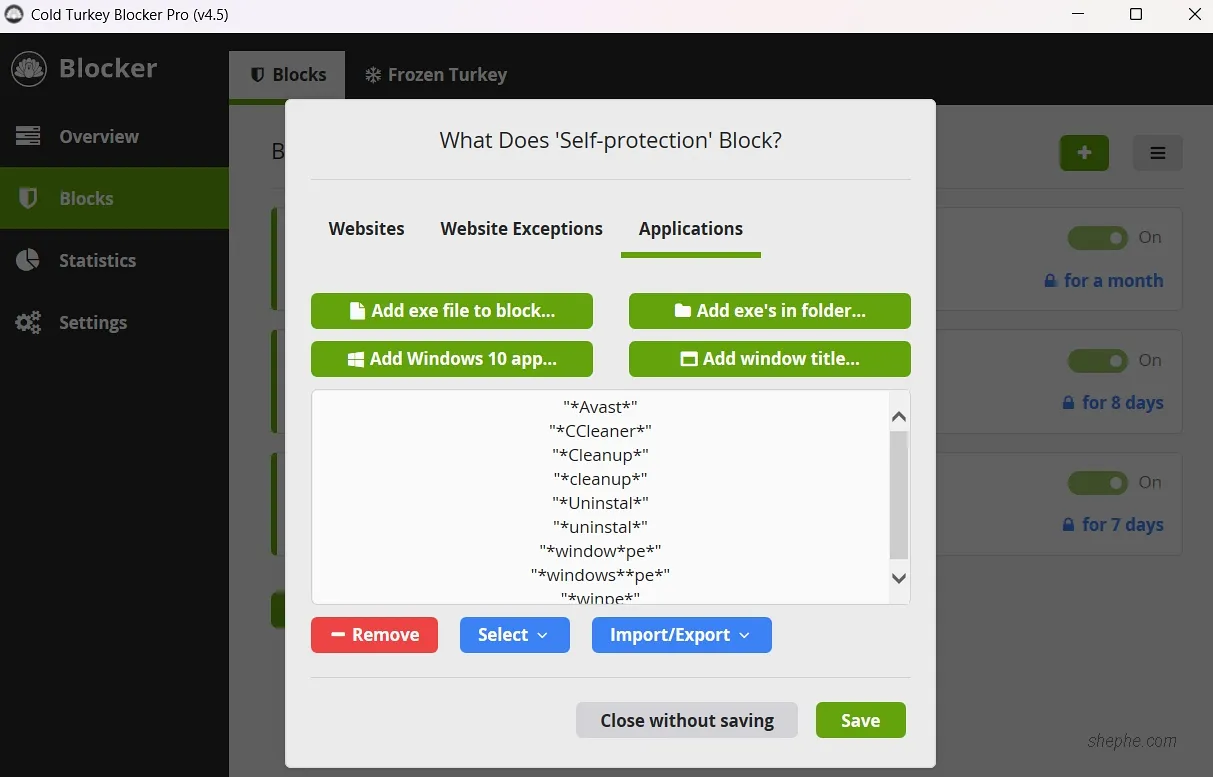 使用 Cold Turkey Blocker 高效限制应用与网站访问